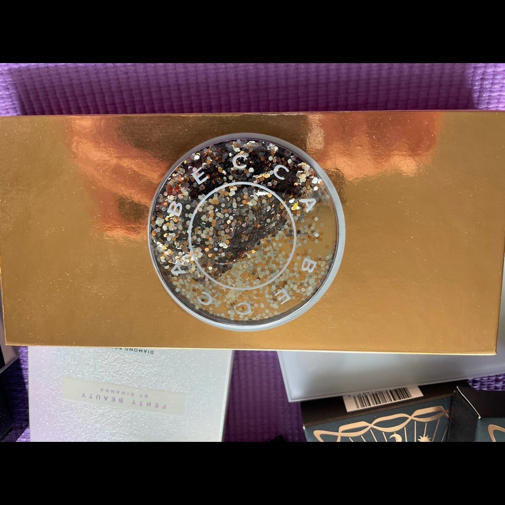 becca highlighter bronzer brush palette
